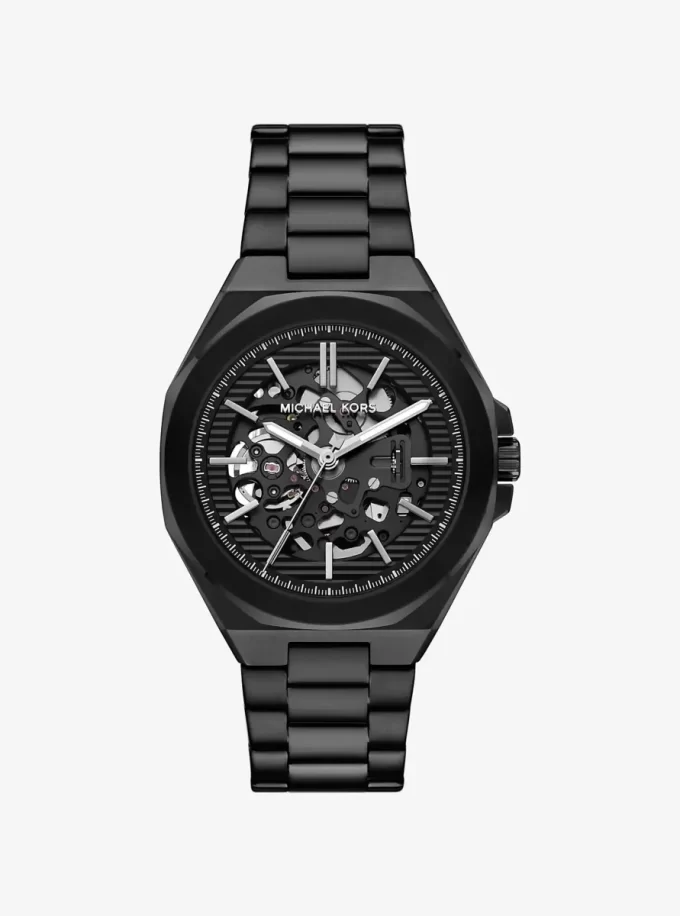 Reloj Callum de gran tamaño en tono negro Reloj Callum de gran tamaño en tono negro