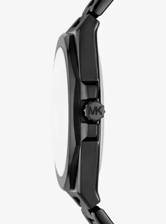 Reloj Callum de gran tamaño en tono negro