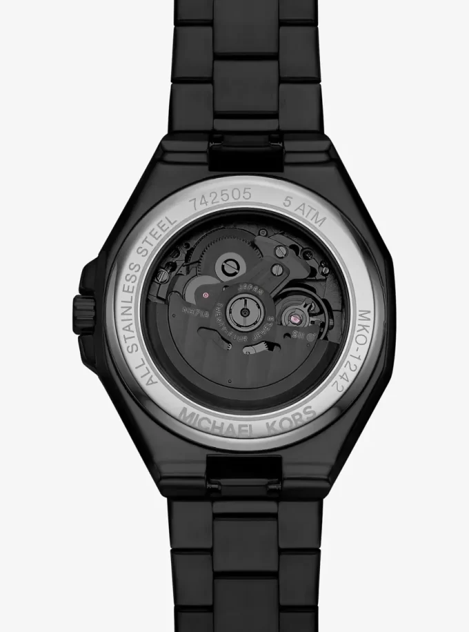 Reloj Callum de gran tamaño en tono negro Reloj Callum de gran tamaño en tono negro