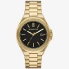 Reloj Callum en tono dorado