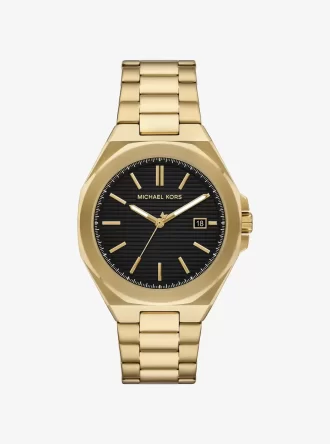 Reloj Callum en tono dorado
