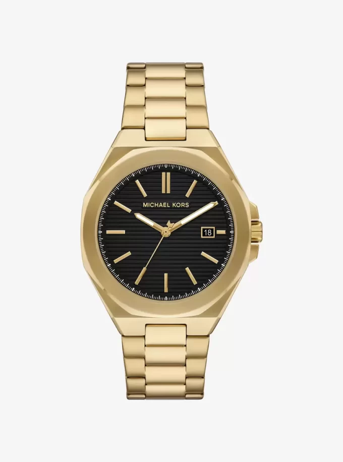 Reloj Callum en tono dorado