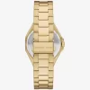 Reloj Callum en tono dorado