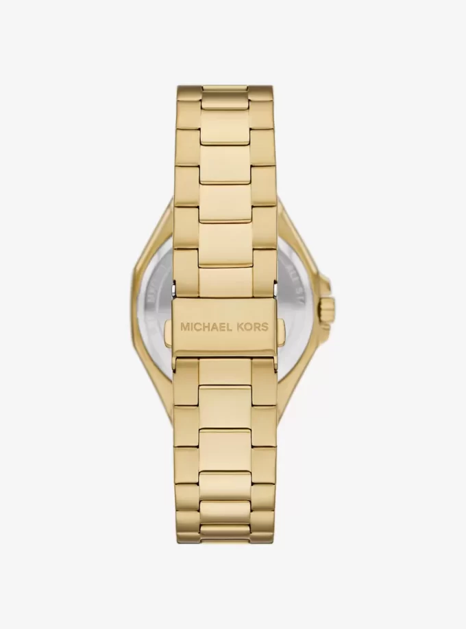Reloj Callum en tono dorado