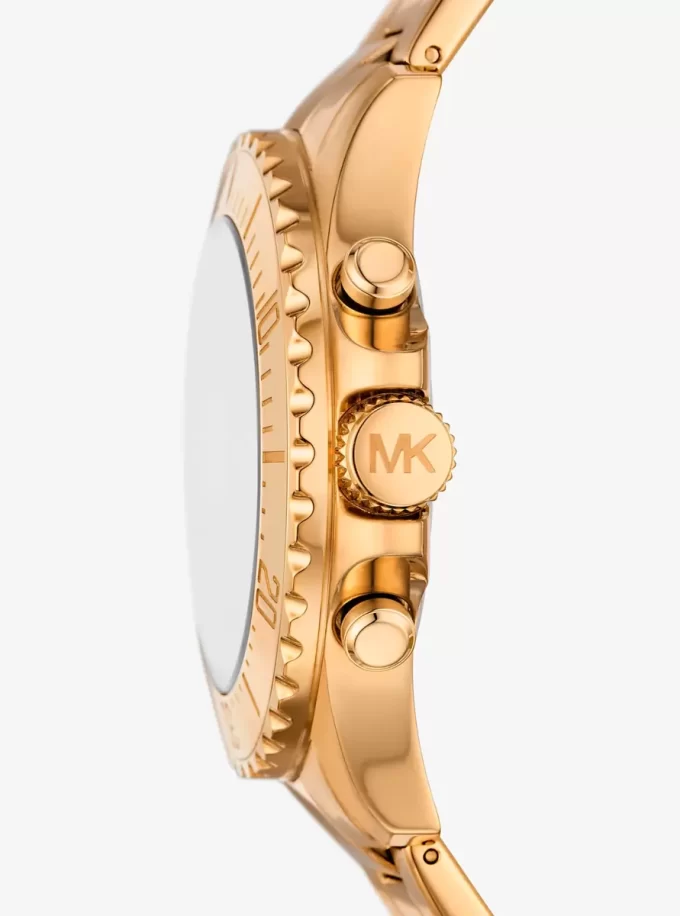 Reloj Everest de gran tamaño en tono dorado Reloj Everest de gran tamaño en tono dorado