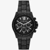 Reloj Everest Pavé extragrande en tono negro Reloj Everest Pavé extragrande en tono negro