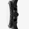 Reloj Everest Pavé extragrande en tono negro Reloj Everest Pavé extragrande en tono negro