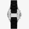 Reloj Everest Pavé extragrande en tono plateado Reloj Everest Pavé extragrande en tono plateado