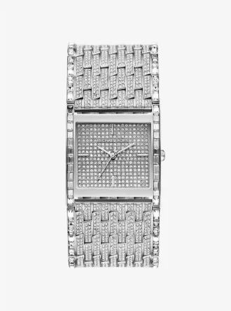 Reloj Georgie Pavé plateado de edición limitada Reloj Georgie Pavé plateado de edición limitada