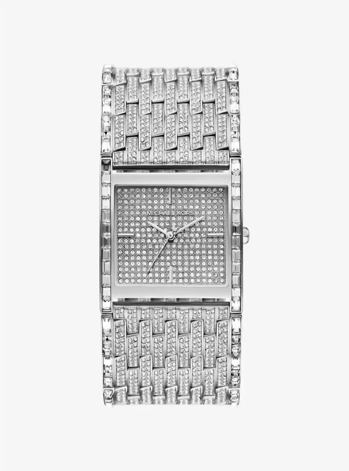 Reloj Georgie Pavé plateado de edición limitada Reloj Georgie Pavé plateado de edición limitada