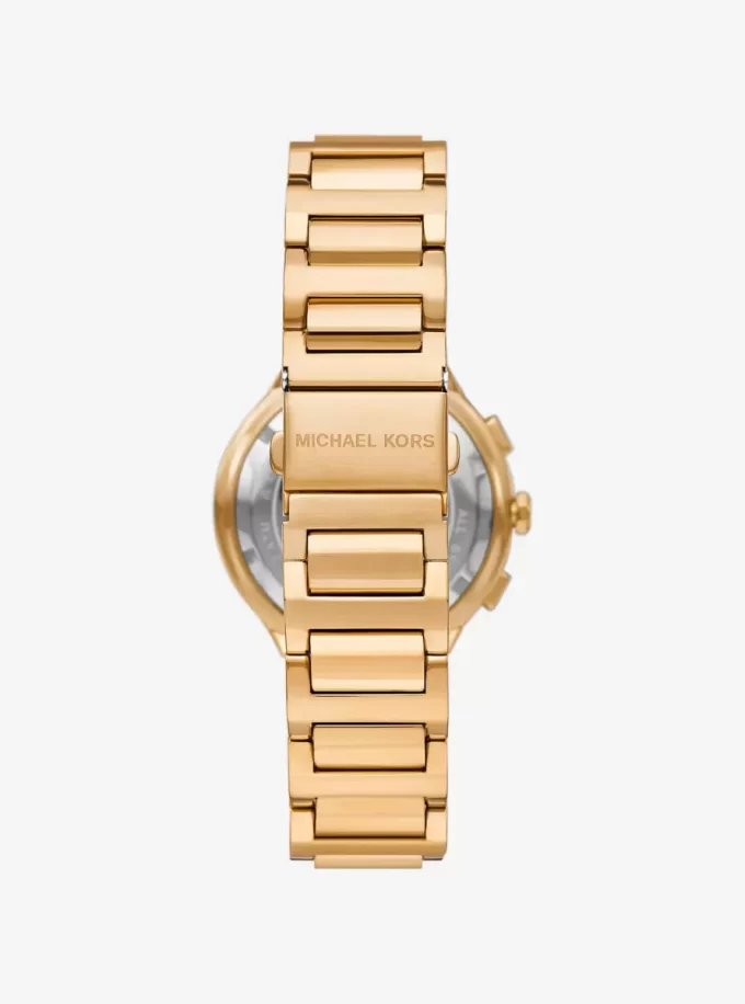 Reloj Gramercy de gran tamaño en tono dorado Reloj Gramercy de gran tamaño en tono dorado