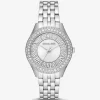 Reloj Harlowe Pavé plateado