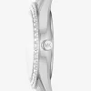 Reloj Harlowe Pavé plateado
