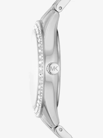 Reloj Harlowe Pavé plateado