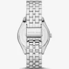 Reloj Harlowe Pavé plateado