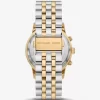Reloj Hutton de dos tonos de gran tamaño Reloj Hutton de dos tonos de gran tamaño