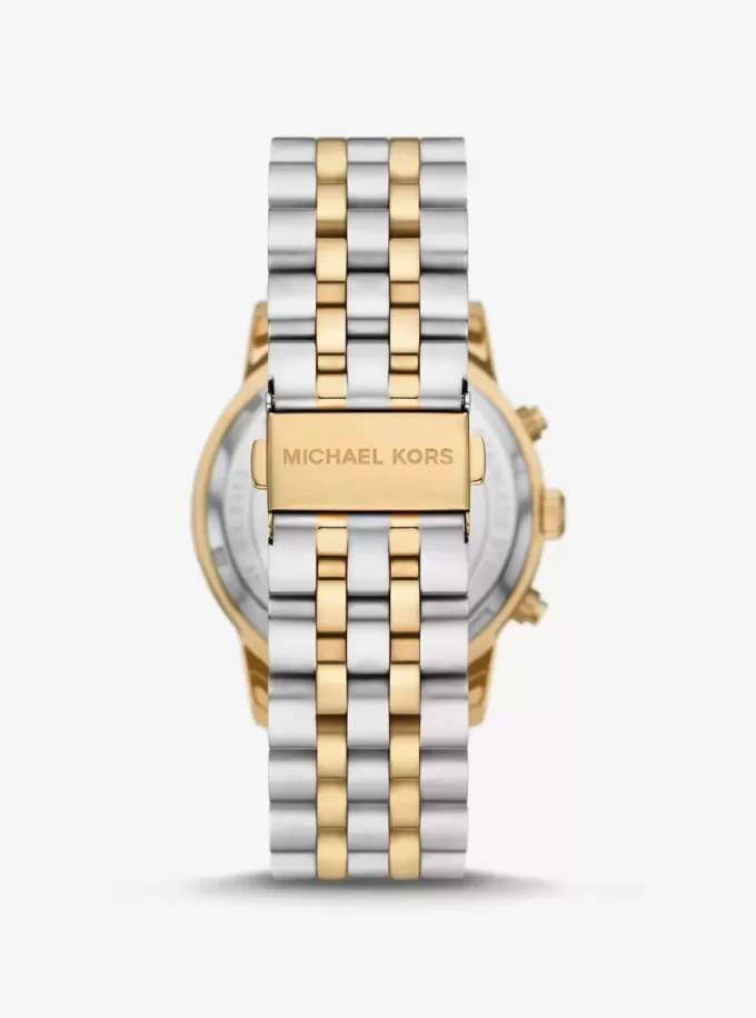 Reloj Hutton de dos tonos de gran tamaño Reloj Hutton de dos tonos de gran tamaño