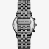 Reloj Hutton Gunmetal de gran tamaño Reloj Hutton Gunmetal de gran tamaño