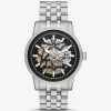 Reloj Hutton plateado de gran tamaño Reloj Hutton plateado de gran tamaño