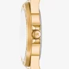 Reloj Lennox con pavé en tono dorado Reloj Lennox con pavé en tono dorado
