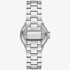 Reloj Lennox con pavé en tono plateado Reloj Lennox con pavé en tono plateado