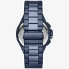 Reloj Lennox de gran tamaño en tono azul Reloj Lennox de gran tamaño en tono azul