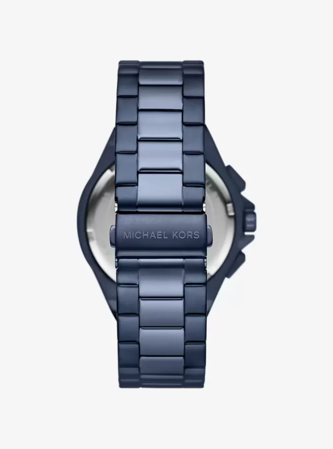 Reloj Lennox de gran tamaño en tono azul Reloj Lennox de gran tamaño en tono azul