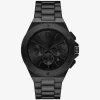 Reloj Lennox extragrande en tono negro Reloj Lennox extragrande en tono negro