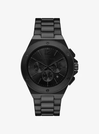 Reloj Lennox extragrande en tono negro