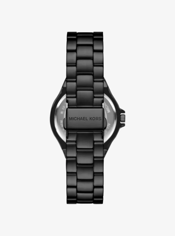 Reloj Lennox Pavé en tono negro Reloj Lennox Pavé en tono negro