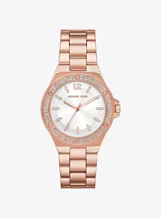Reloj Lennox Pavé en tono oro rosa Reloj Lennox Pavé en tono oro rosa