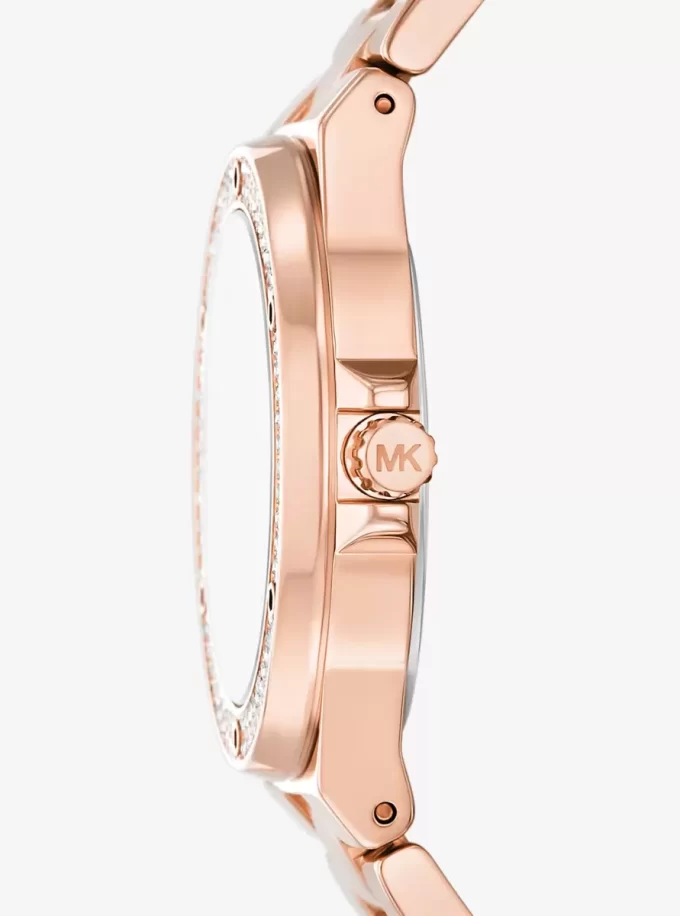 Reloj Lennox Pavé en tono oro rosa Reloj Lennox Pavé en tono oro rosa