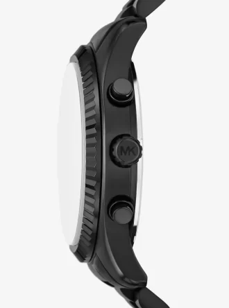 Reloj Lexington extragrande en tono negro
