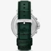 Reloj Maren de gran tamaño en tono plateado y piel con relieve de cocodrilo Reloj Maren de gran tamaño en tono plateado y piel con relieve de cocodrilo