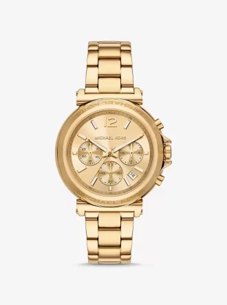 Reloj Maren extragrande en tono dorado