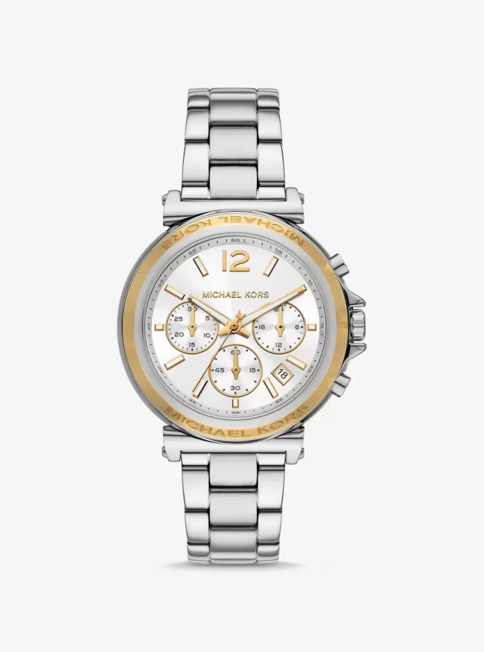 Reloj Maren extragrande en tono plateado Reloj Maren extragrande en tono plateado