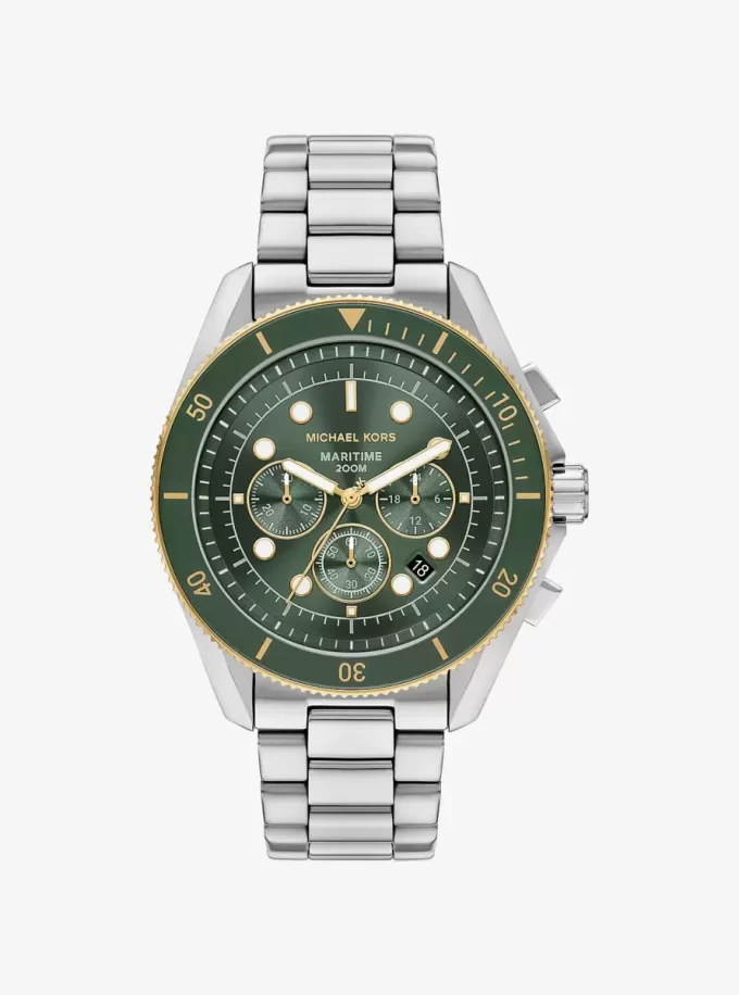 Reloj marítimo de dos tonos de gran tamaño Reloj marítimo de dos tonos de gran tamaño