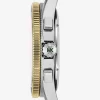 Reloj marítimo de gran tamaño en dos tonos y silicona