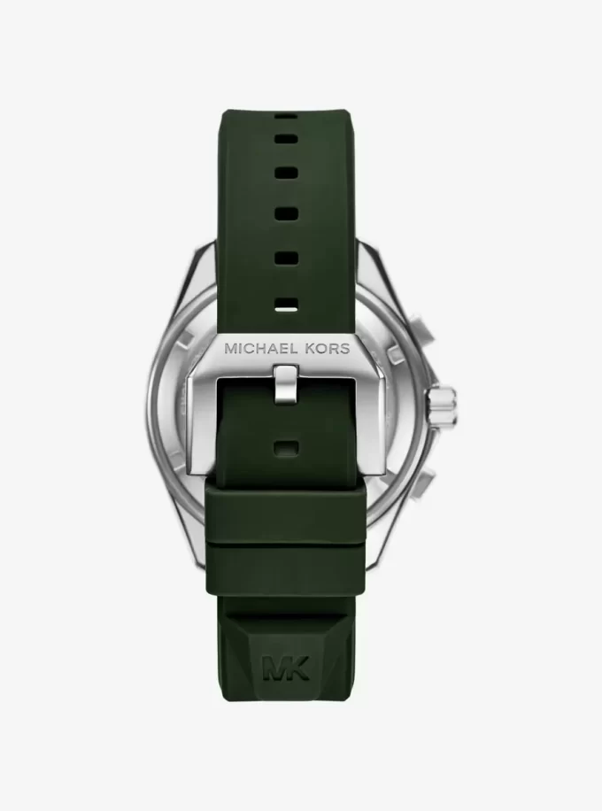 Reloj marítimo de gran tamaño en dos tonos y silicona