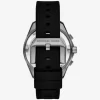 Reloj marítimo extragrande de silicona y metalizado
