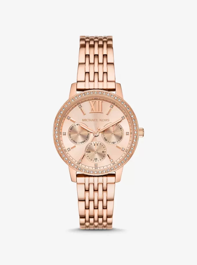 Reloj Melissa Pavé en tono oro rosa Reloj Melissa Pavé en tono oro rosa