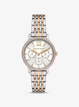 Reloj Melissa Pavé Tri-Tone