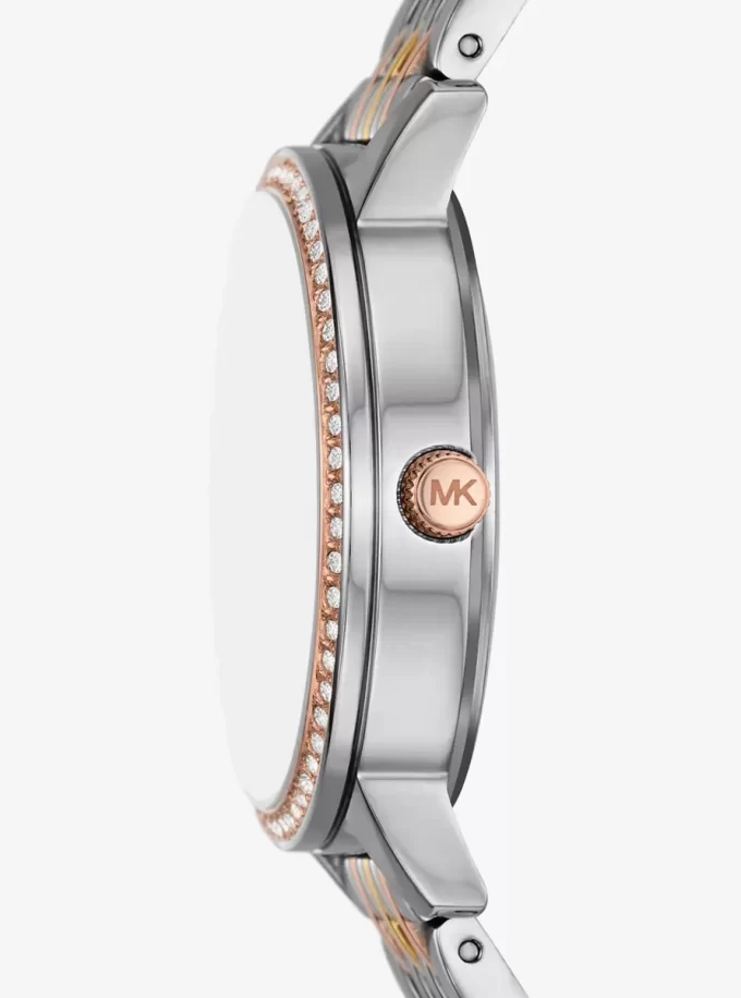 Reloj Melissa Pavé Tri-Tone