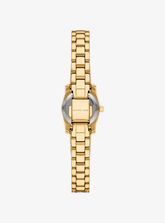 Reloj Micro Lexington Pavé en tono dorado Reloj Micro Lexington Pavé en tono dorado