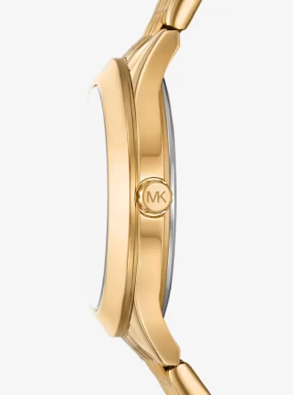Reloj Mini Aspyn en tono dorado