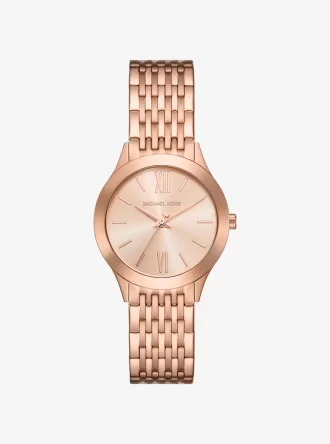 Reloj Mini Aspyn en tono oro rosa