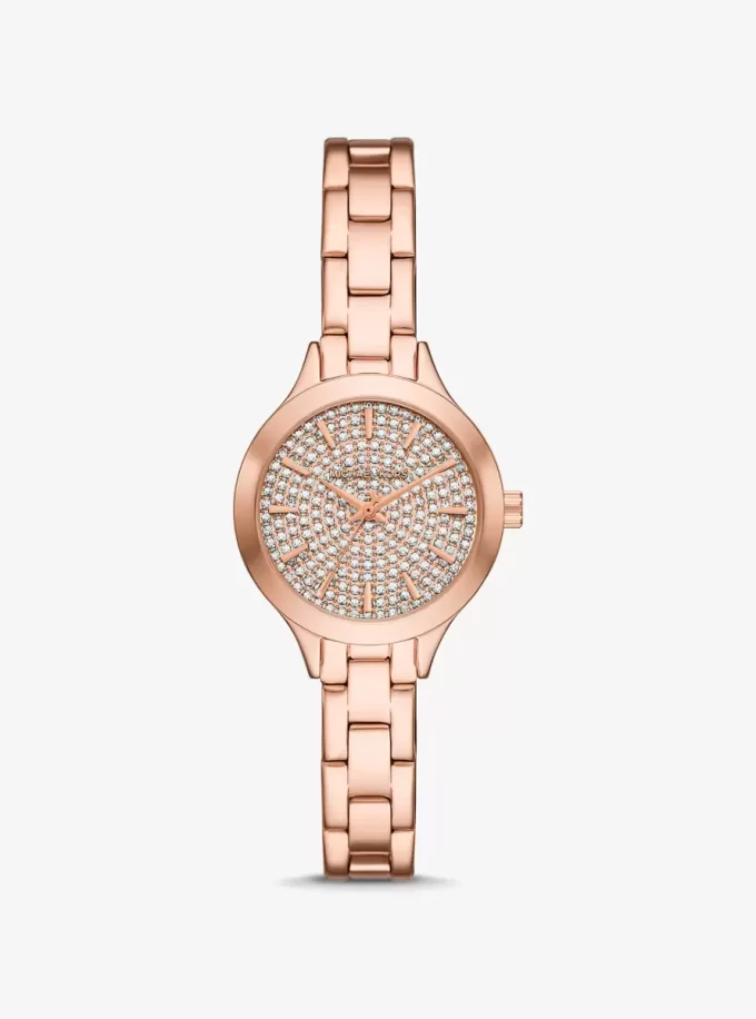 Reloj Mini Aspyn Pavé en tono oro rosa Reloj Mini Aspyn Pavé en tono oro rosa
