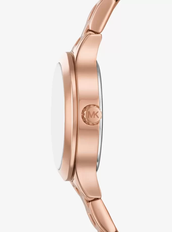 Reloj Mini Aspyn Pavé en tono oro rosa Reloj Mini Aspyn Pavé en tono oro rosa