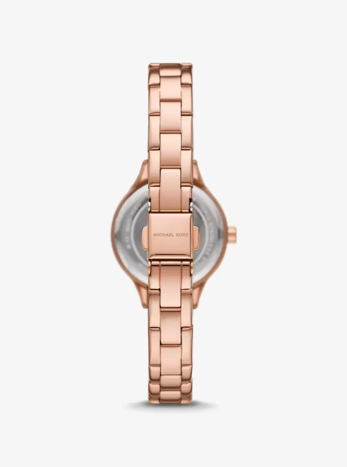 Reloj Mini Aspyn Pavé en tono oro rosa Reloj Mini Aspyn Pavé en tono oro rosa