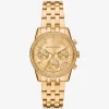 Reloj Mini Bryant con pavé en tono dorado Reloj Mini Bryant con pavé en tono dorado